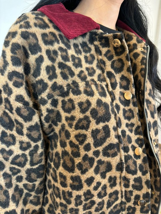 Veste Aimée Léopard